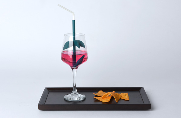 음료 냉매 나무 모양 빨대 제품 상세 이미지 2